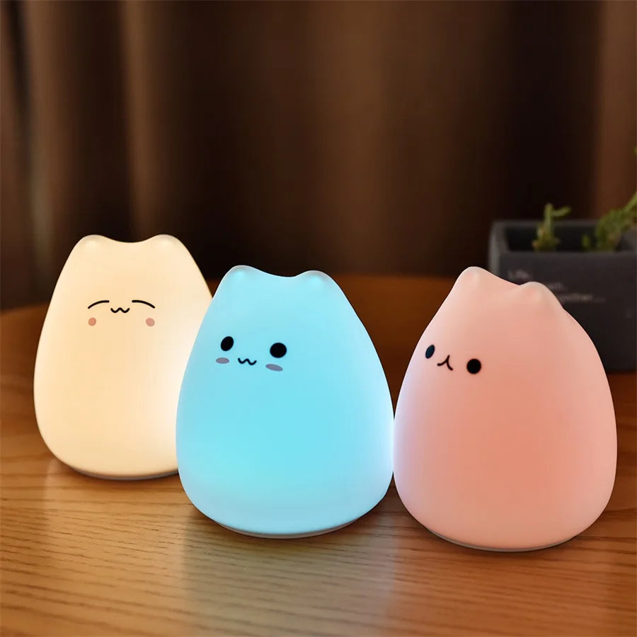 LED Kitty Night Light