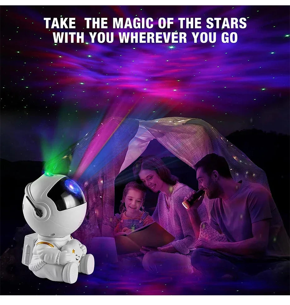 Astronaut Galaxy Projector Light