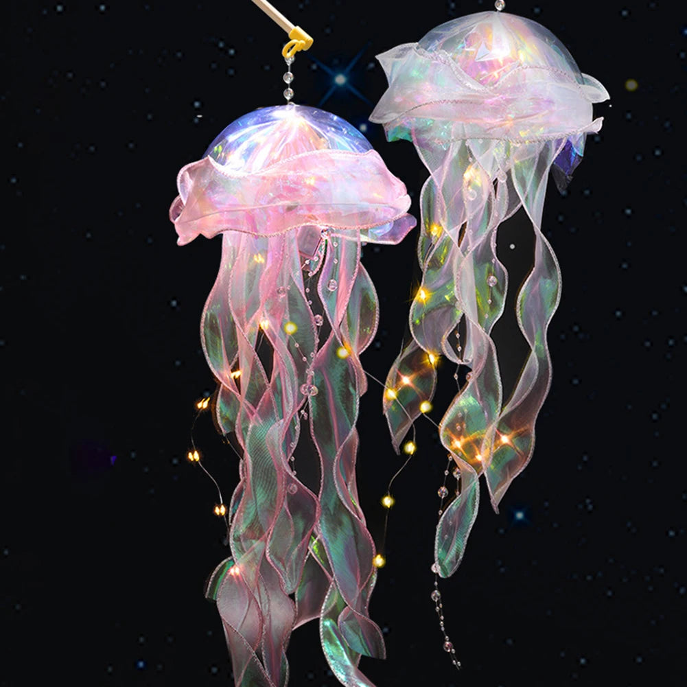 Hanging Jellyfish Lamp