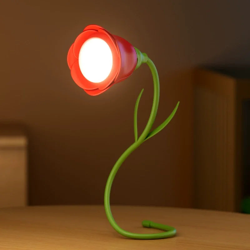 LED Rose Desk Lamp