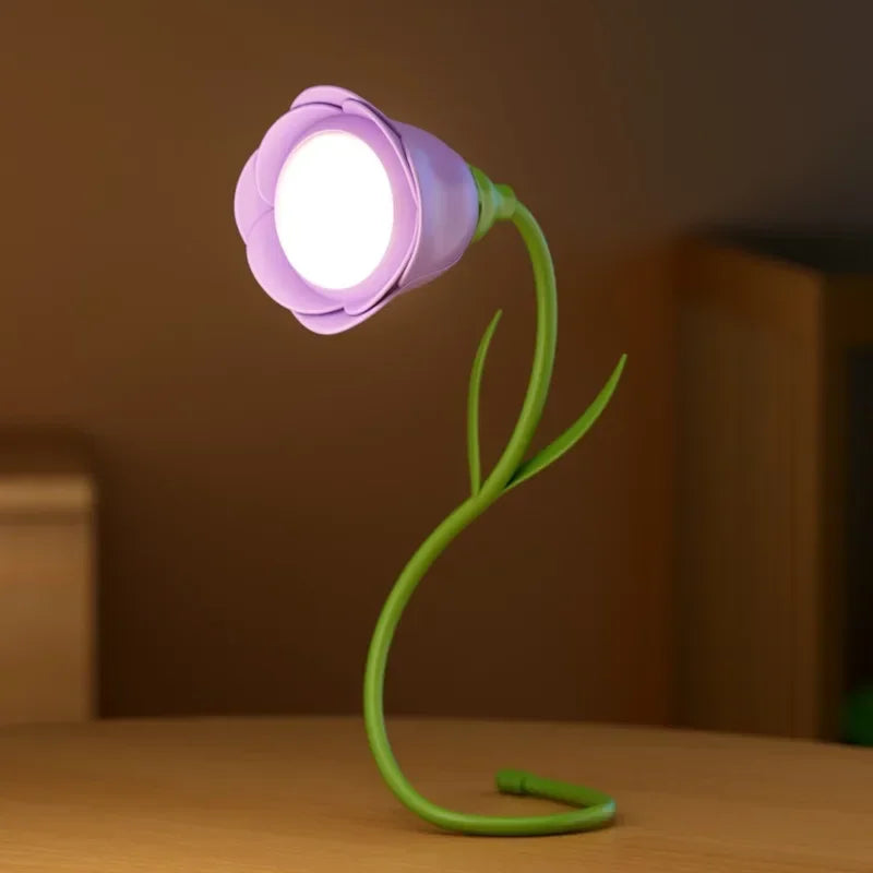 LED Rose Desk Lamp