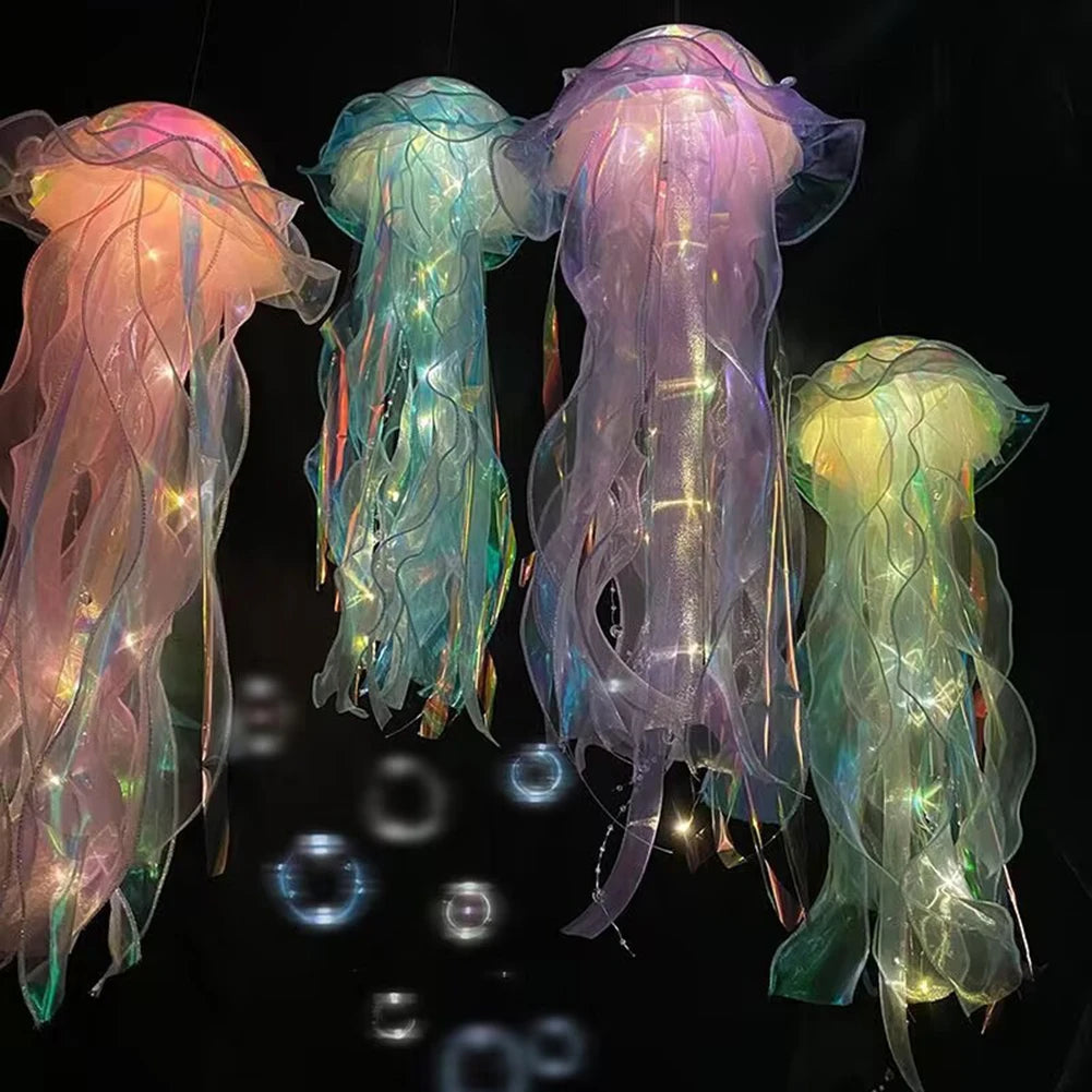 Hanging Jellyfish Lamp