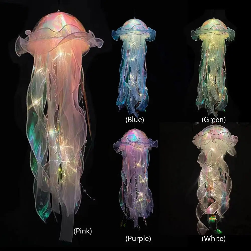 Hanging Jellyfish Lamp