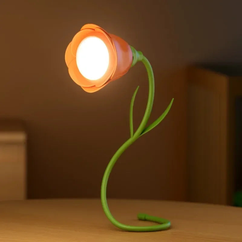 LED Rose Desk Lamp