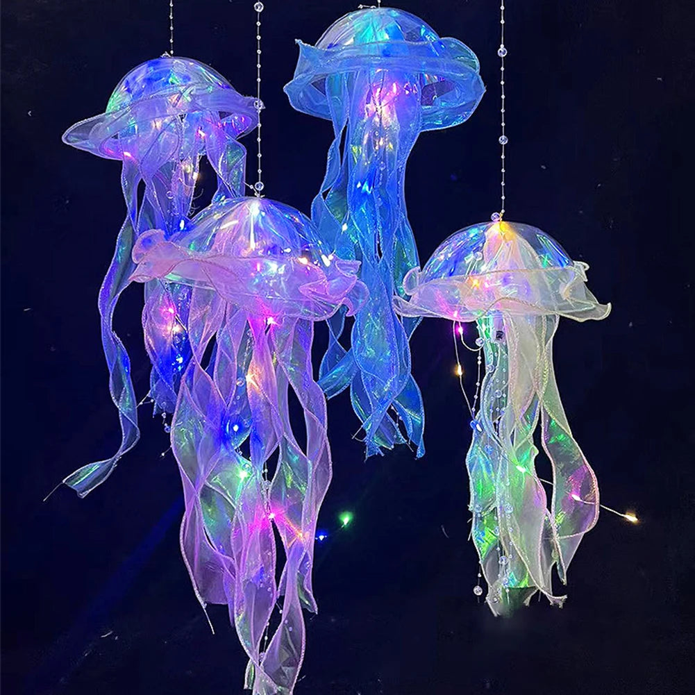 Hanging Jellyfish Lamp