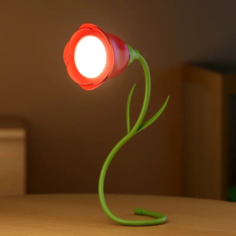 LED Rose Desk Lamp