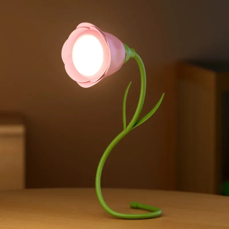 LED Rose Desk Lamp