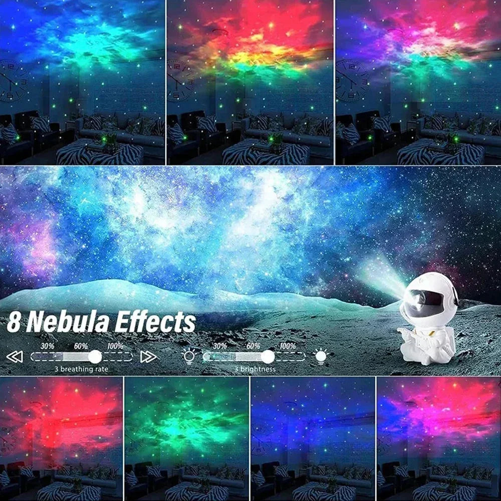 Astronaut Galaxy Projector Light